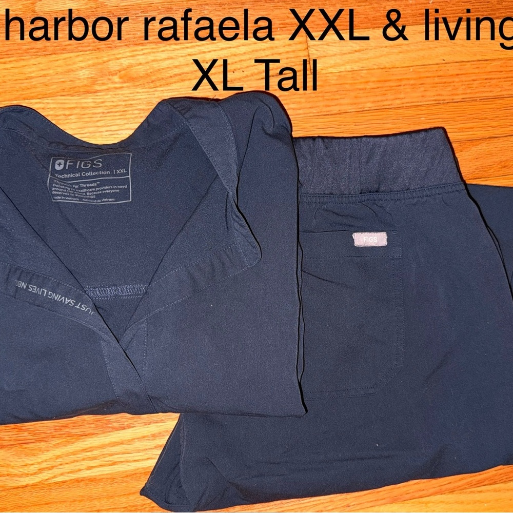 Figs Dark Harbor Livingston XL Tall Pants PANTS ONLY